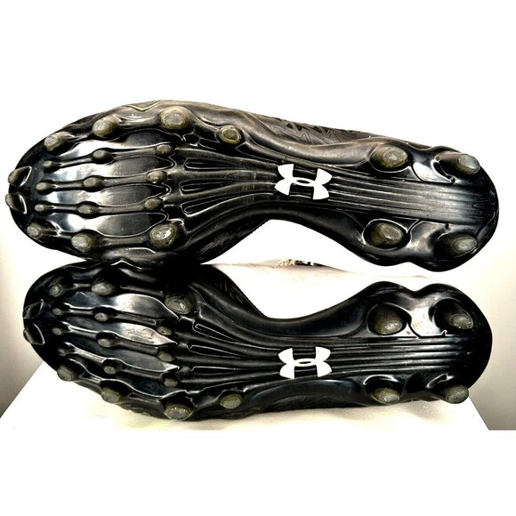 Under Armour Mens Football Cleats Highlight Clutchfit 1269693-001 Black Size 13 - Picture 8 of 12